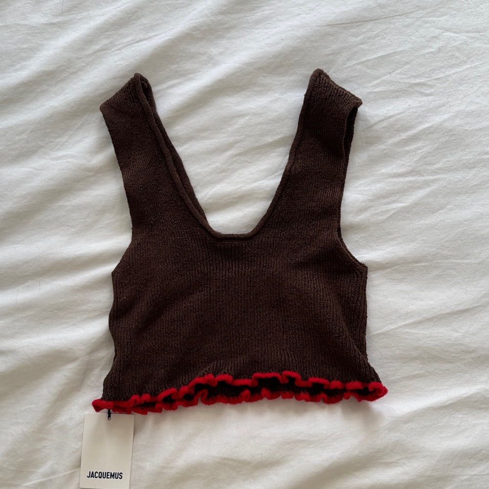 Jacquemus Le Bandeau Santon Dark Brown